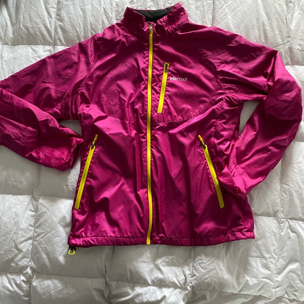 Pink/ Fuschia Fleece-Lined Jacket, Size:L